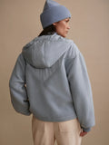 Rosia Fleece Hoodie - Ashley Blue