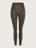FreeSoft High Rise Legging - Brown Contrast Cheetah