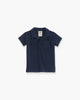 Kids Terry Polo Shirt - Navy