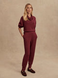The Slim Cuff Pant 27.5 - New Maroon