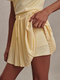 Davina High-Rise Skort - Anise Flower
