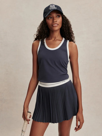 Tegan Performance Tank - Blue Nights