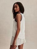 Tegan Performance Tank - White