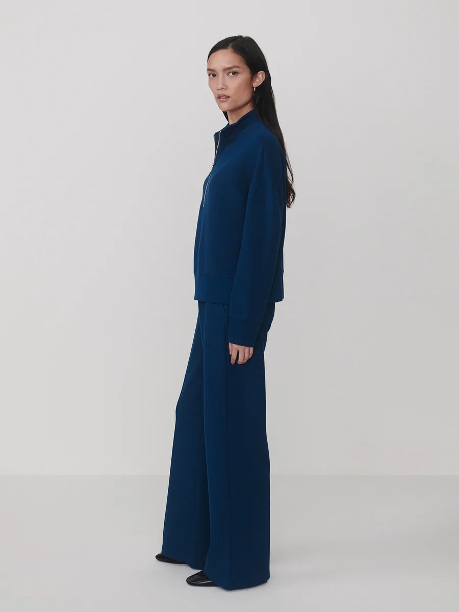The Wide Leg Pant - Sea Blue