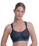 DynamiX Star Sports Bra - Blue Iris