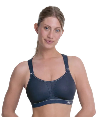 DynamiX Star Sports Bra - Blue Iris