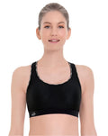 PanAlp Delta Sports Bra - Black