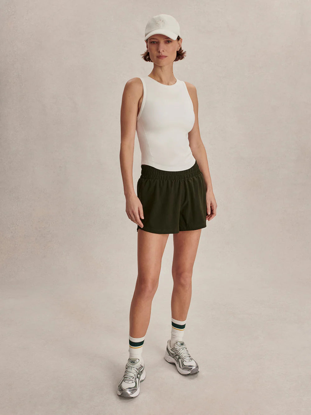 Toby Seamless Tank - White