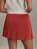 Davina High-Rise Skort - Baked Apple