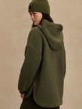 Fey Relaxed Fleece - Racing Olive