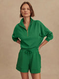 Atrium High Rise Short - Verdant Green