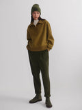 Jaylin Half Zip Fleece - Olive Leaf