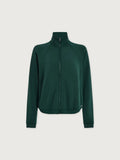 Magda Zip-Through Sweat - Ponderosa Pine