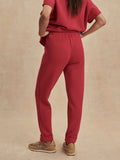 The Rolled Cuff Pant - Rich Raspberry
