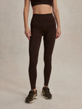 Assure High Rise Legging - Coffee Bean