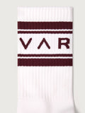 Astley Active Sock - White/Port