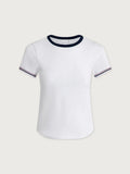 Gleadle Seamless Tee - White
