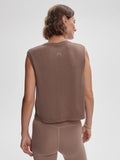 Page Seamless Crop Tank - Deep Taupe