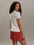 Mickey Seamless Polo - White