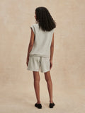 Rumer Long Short - Light Grey Marl