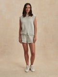 Atrium High-Rise Short - Light Grey Marl