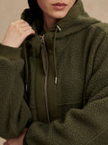 Fey Relaxed Fleece - Racing Olive