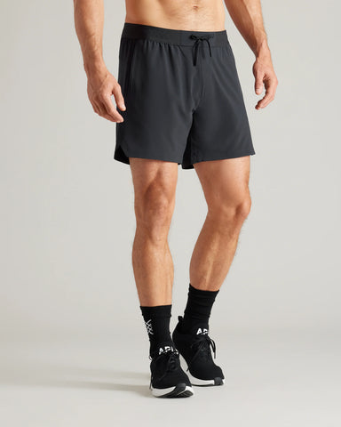 6" Base Training Short Unlined - True Black