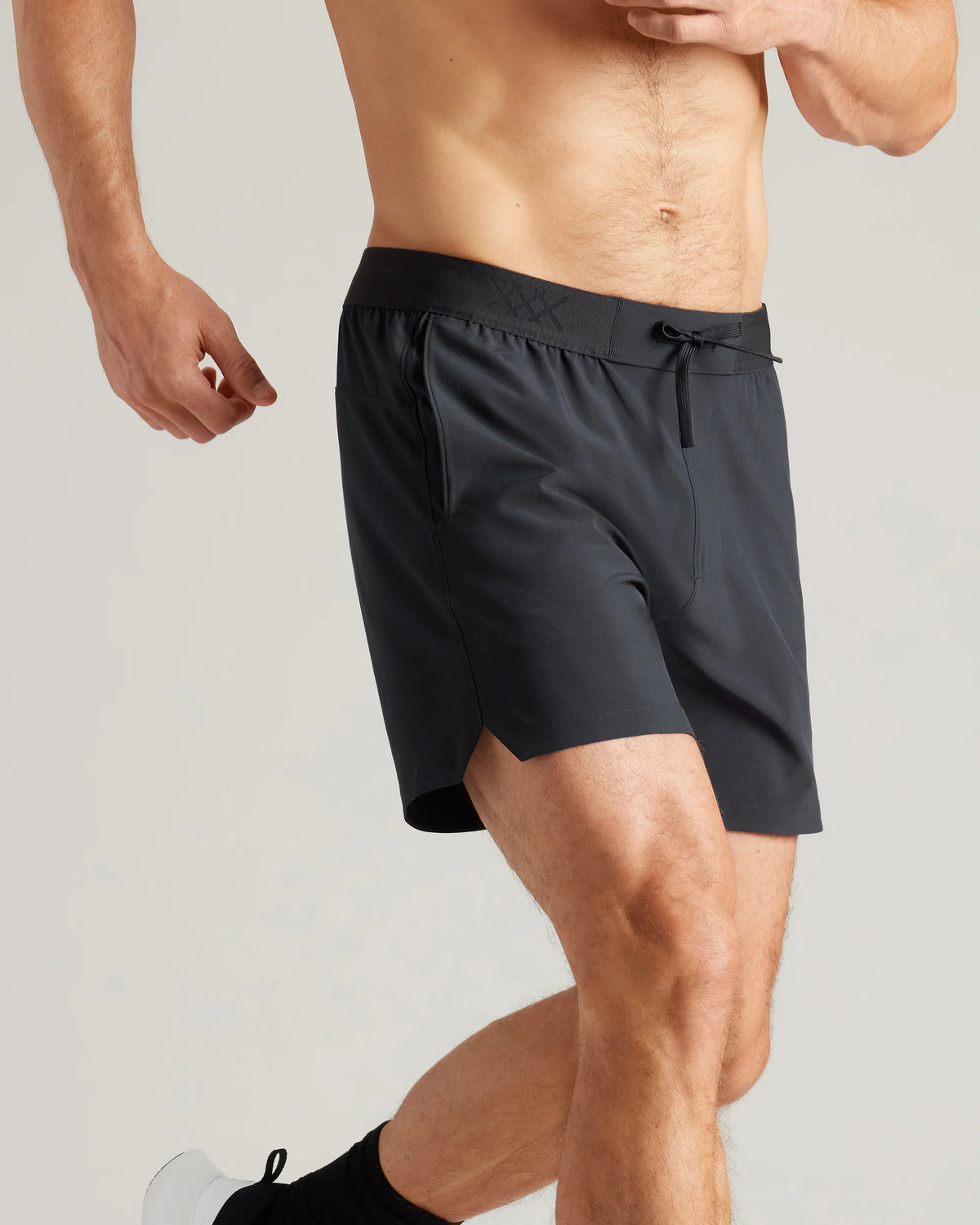 6" Base Training Short Unlined - True Black