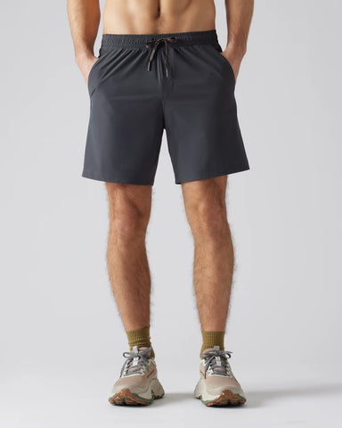 7" Pursuit Short Unlined - Asphalt