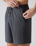 7" Pursuit Short Unlined - Asphalt
