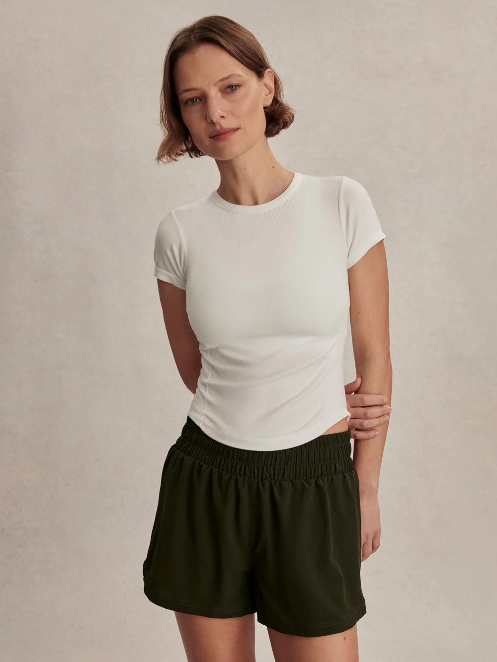 Casper Seamless Tee - White