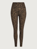 FreeSoft High Rise Legging - Prairie Sand Cheetah
