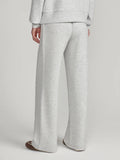 The Wide Leg Pant - Light Grey Marl