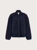 Willmont Patch Pocket Fleece - Evening Blue