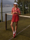 Davina High-Rise Skort - Baked Apple