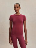 Casper Seamless Tee - Rich Raspberry