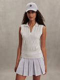 Marit Seamless Polo - White