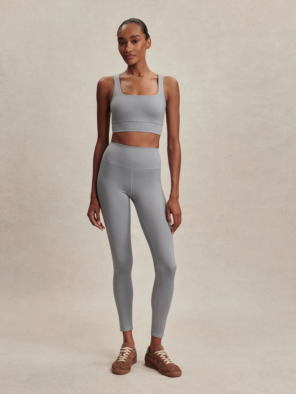 Assure High Rise Legging - Wind Blue