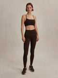 Assure High Rise Legging - Coffee Bean
