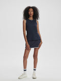 Arton Performance Tank - Blue Nights/White