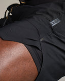 7" Invictus Ripstop Short Lined - Black