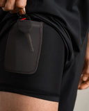 7" Pursuit Short Lined - Black