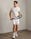 7" Pursuit Short Lined - Bright White