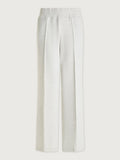 The Wide Leg Pant - Ivory Marl