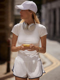 Casper Seamless Tee - White