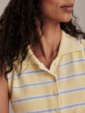 Rue Polo Tank - Anise Flower/Xenon Blue