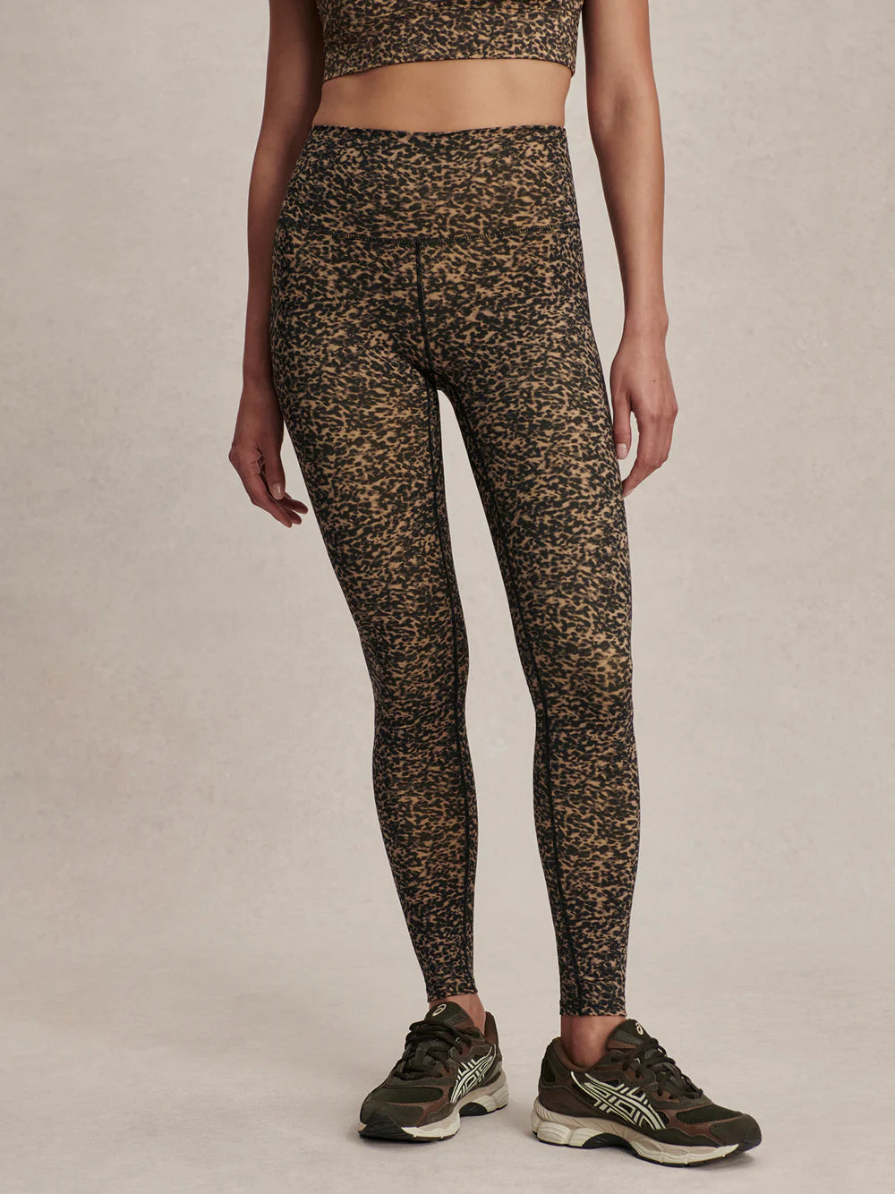 FreeSoft High-Rise Legging - Prairie Sand Cheetah
