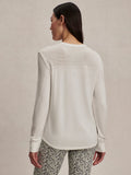 Samia Seamless Long Sleeve Tee - White