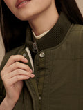 Audrea Reversible Gilet - Sandshell/Forest Night