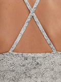 Move Irena Bra - Ivory Textured Snake